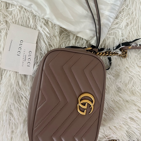 Authentic GG MARMONT MINI SHOULDER BAG - Picture 5 of 16